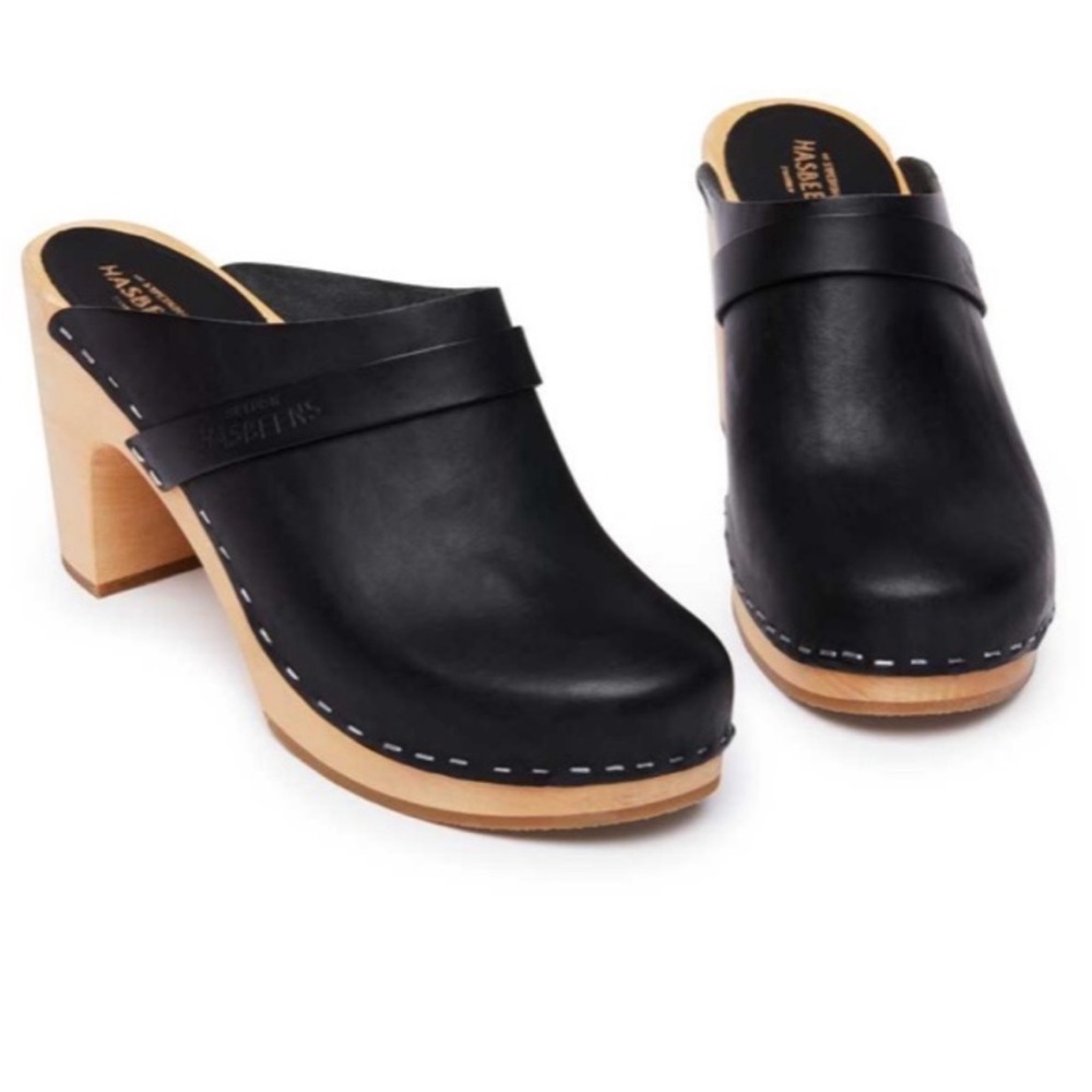 Swedish Hasbeens NWT Classic Slip In Husband Clog Comfortable and Fun Clog ❤️ 🌈